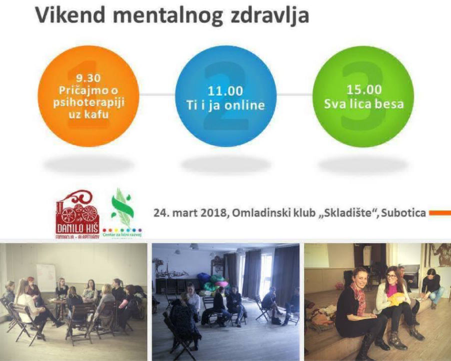 Vikend mentalnog zdravlja - 24 mart 2018