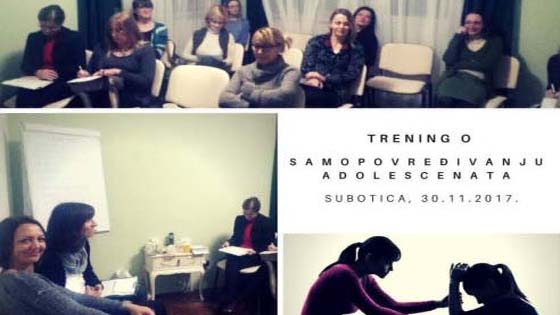 Trening SAMOPOVREĐIVANJE ADOLESCENATA 30. nov 2017