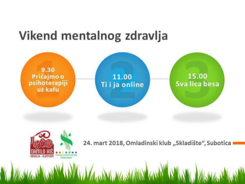 Vikend mentalnog zdravlja - 24 mart 2018